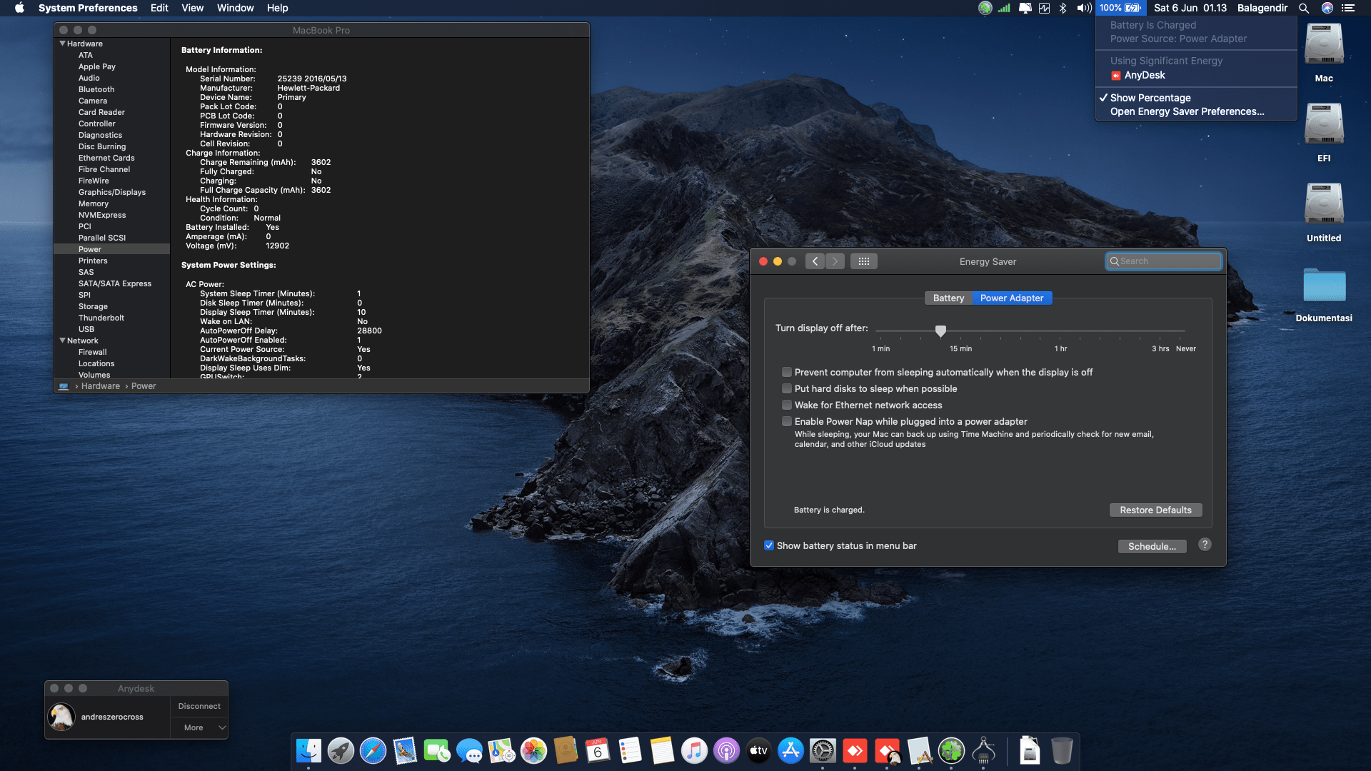 HP Elitebook 840 G3 [SkyLake   Intel HD 520] 7